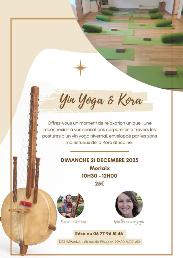 actu 21 décembre yin yoga et kora - gaelle naturo yoga