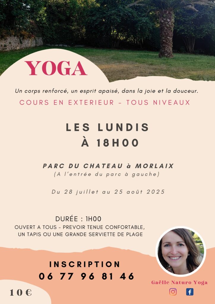 cours yoga lundi - gaelle naturo yoga