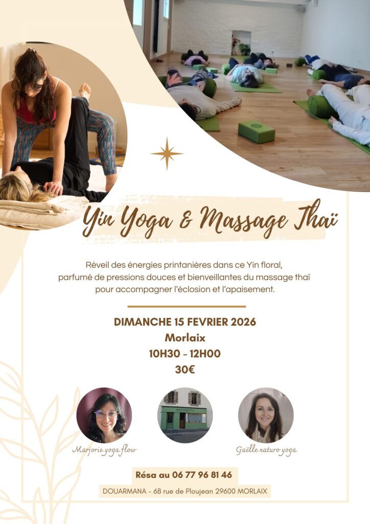 yin yoga et massage thai - gaelle naturo yoga